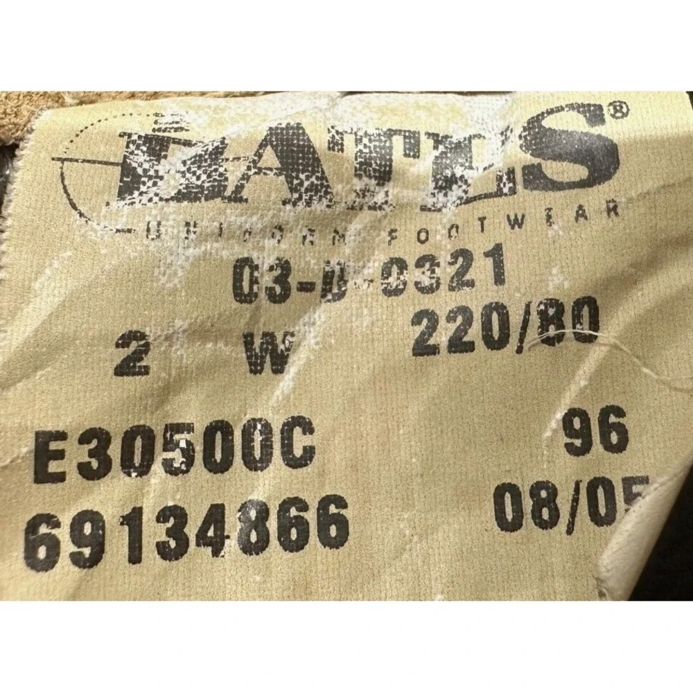 BATES Women Temperate Weather Combat Boots E30500c Waterproof Gore-Tex /Size: 2W
